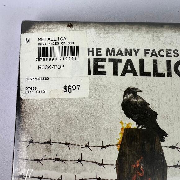 Metallica - THE MANY FACES OF METALLICA (3CDs, 2019) NEW SEALED - Picture 2 of 10
